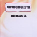 Afrikaans Key 1054 (12/18)